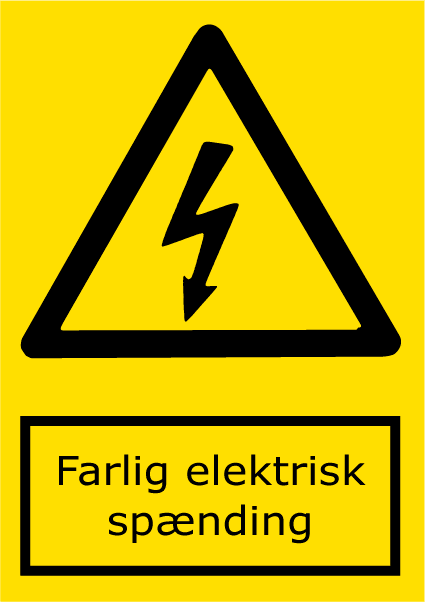 Farlig elektrisk spænding