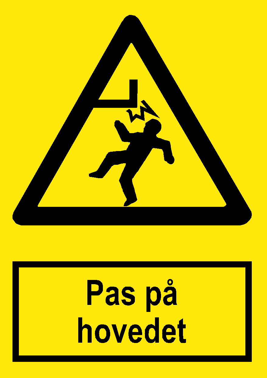 Pas på hovedet