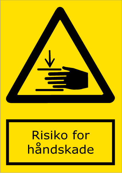 Risiko for håndskade
