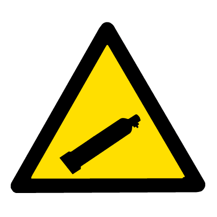 Trykflasker fjernes ved brand