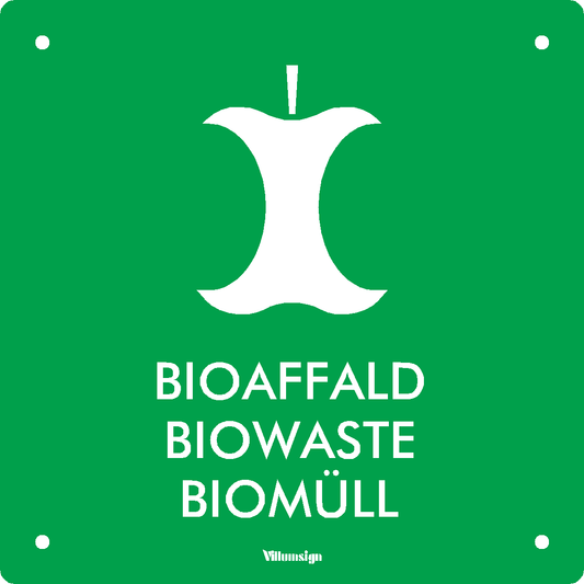 Bioaffald m hul