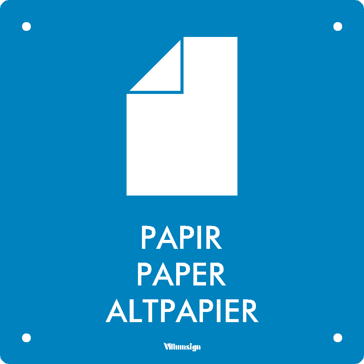 Papir m hul