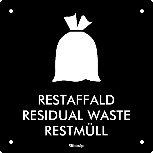 Restaffald m hul