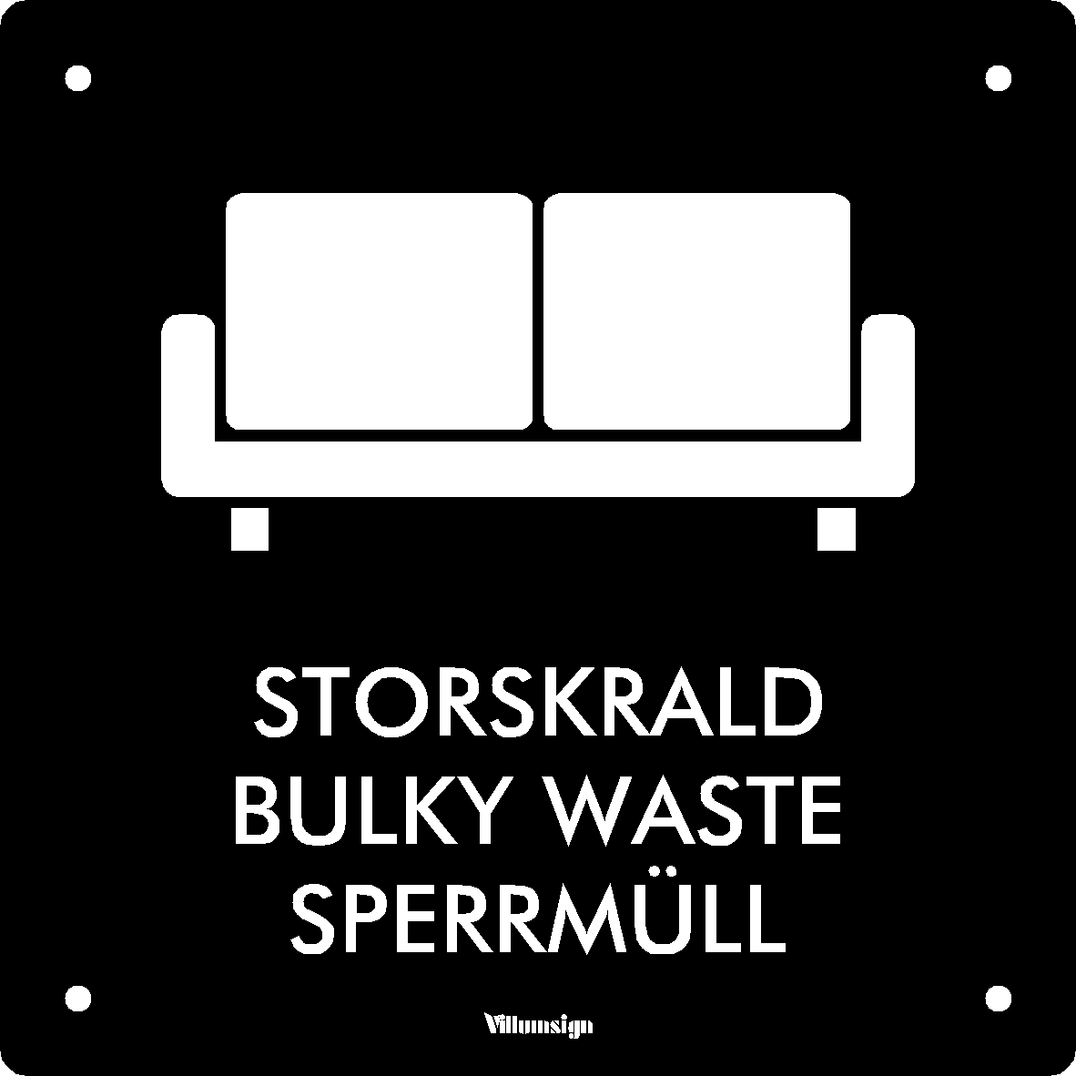 Storskrald m hul