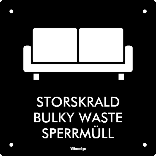 Storskrald m hul