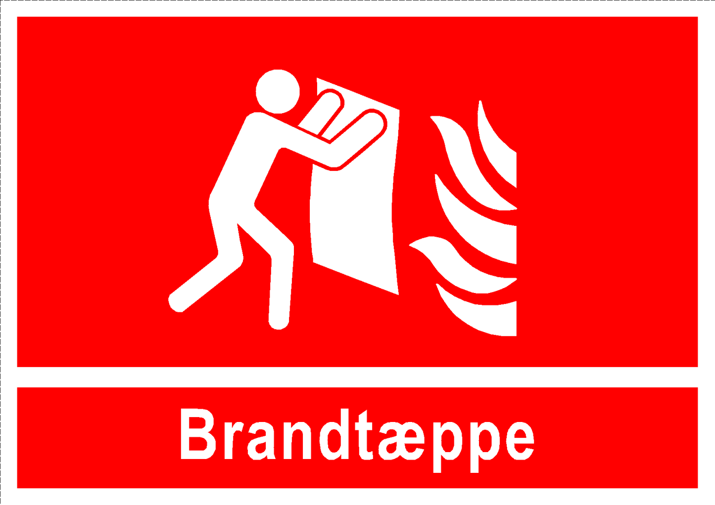 Brandtæppe