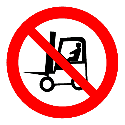 Truckkørsel ikke tilladt