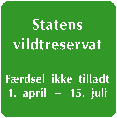Vildtreservat med begrænset adgang