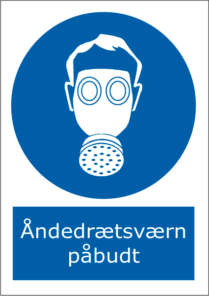 Åndedrætsværn påbudt