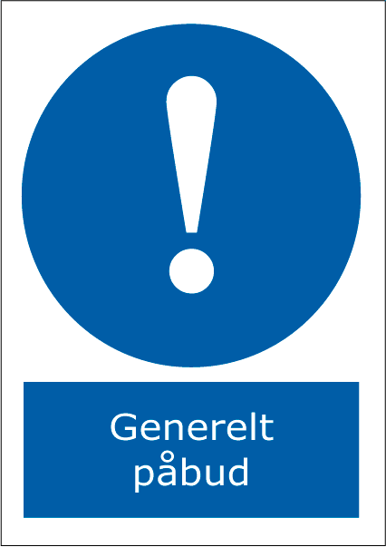 Generelt påbud