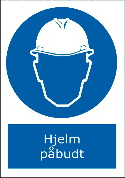 Hjelm påbudt