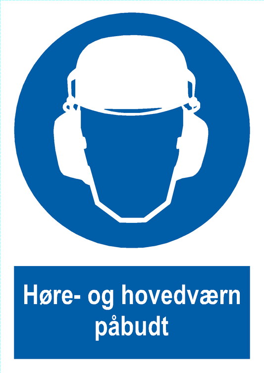 Høre og hovedværn påbudt