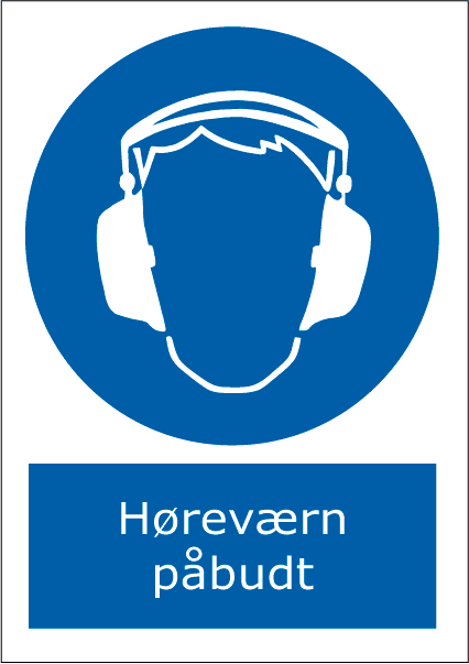 Høreværn påbudt