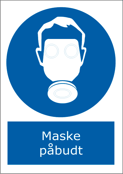 Maske påbudt