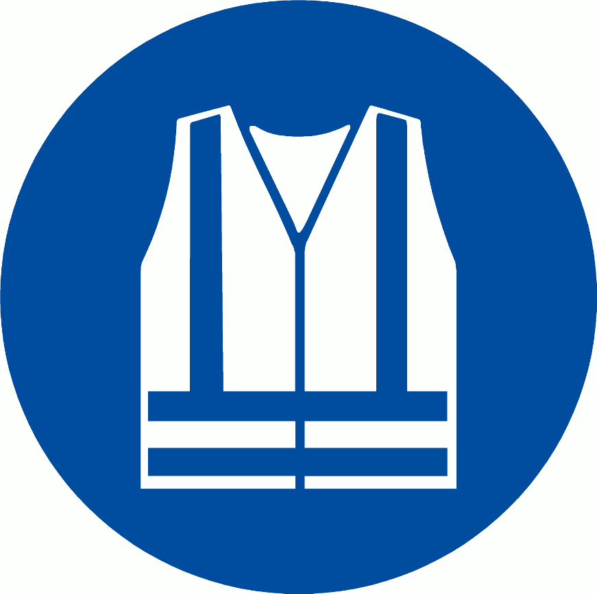 Sikkerhedsvest påbudt