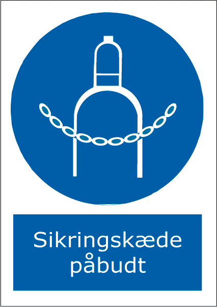 Sikringskæde påbudt