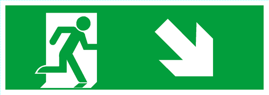 Flugtvej højre/ned