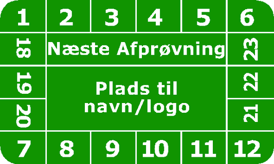 Grøn næste afprøvning (lovpligtig eftersyn)