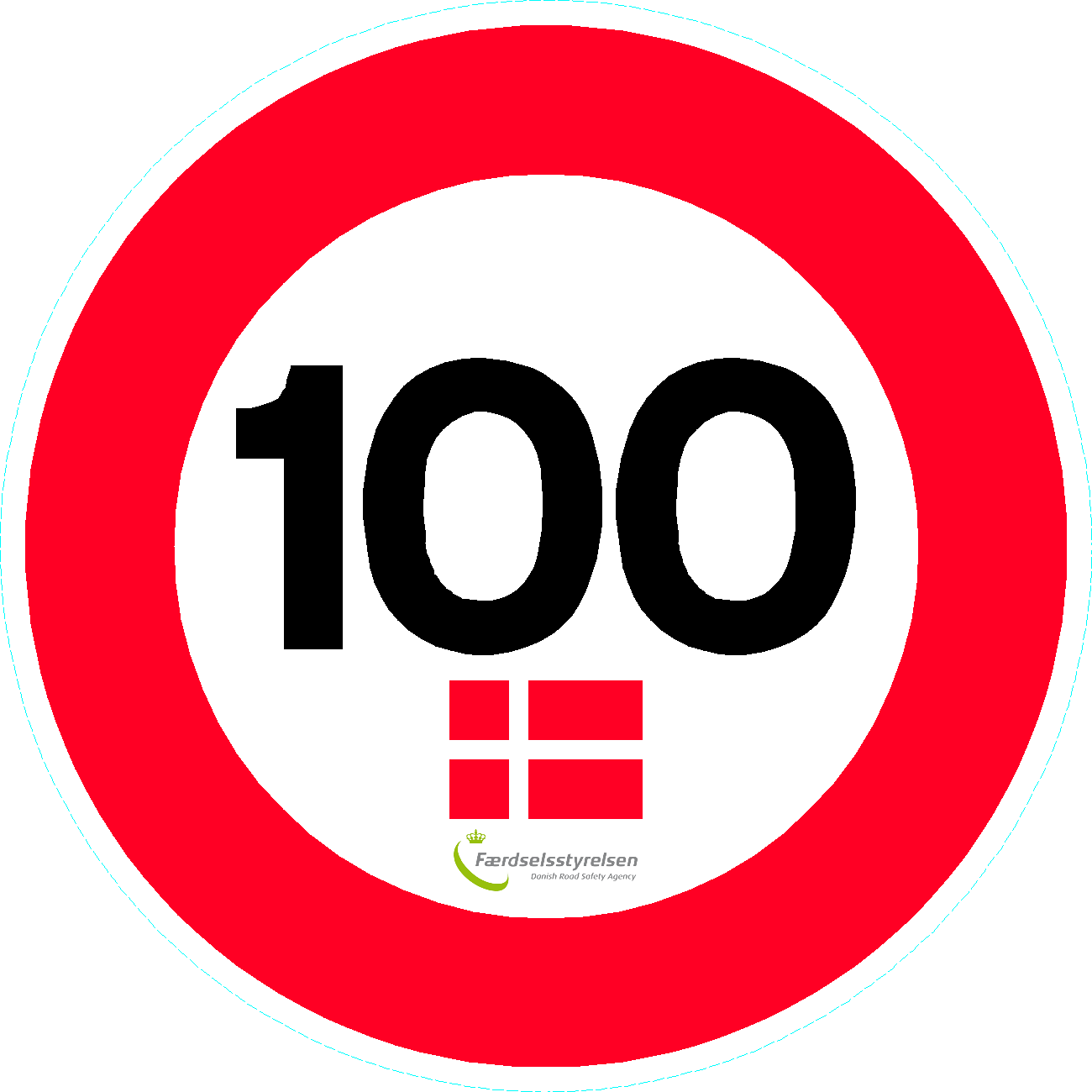 100 km - færdselsstyrelsen