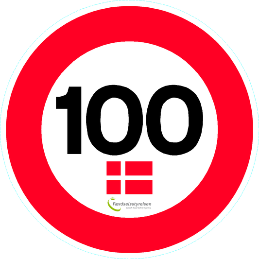 100 km - færdselsstyrelsen