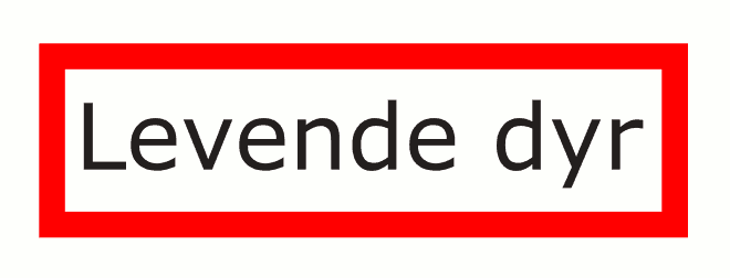 Levende dyr
