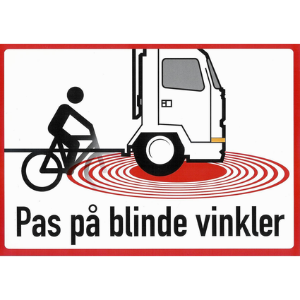 Pas på blinde vinkler